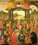 Domenico Ghirlandaio Adoration of the Magi   qq Spain oil painting artist